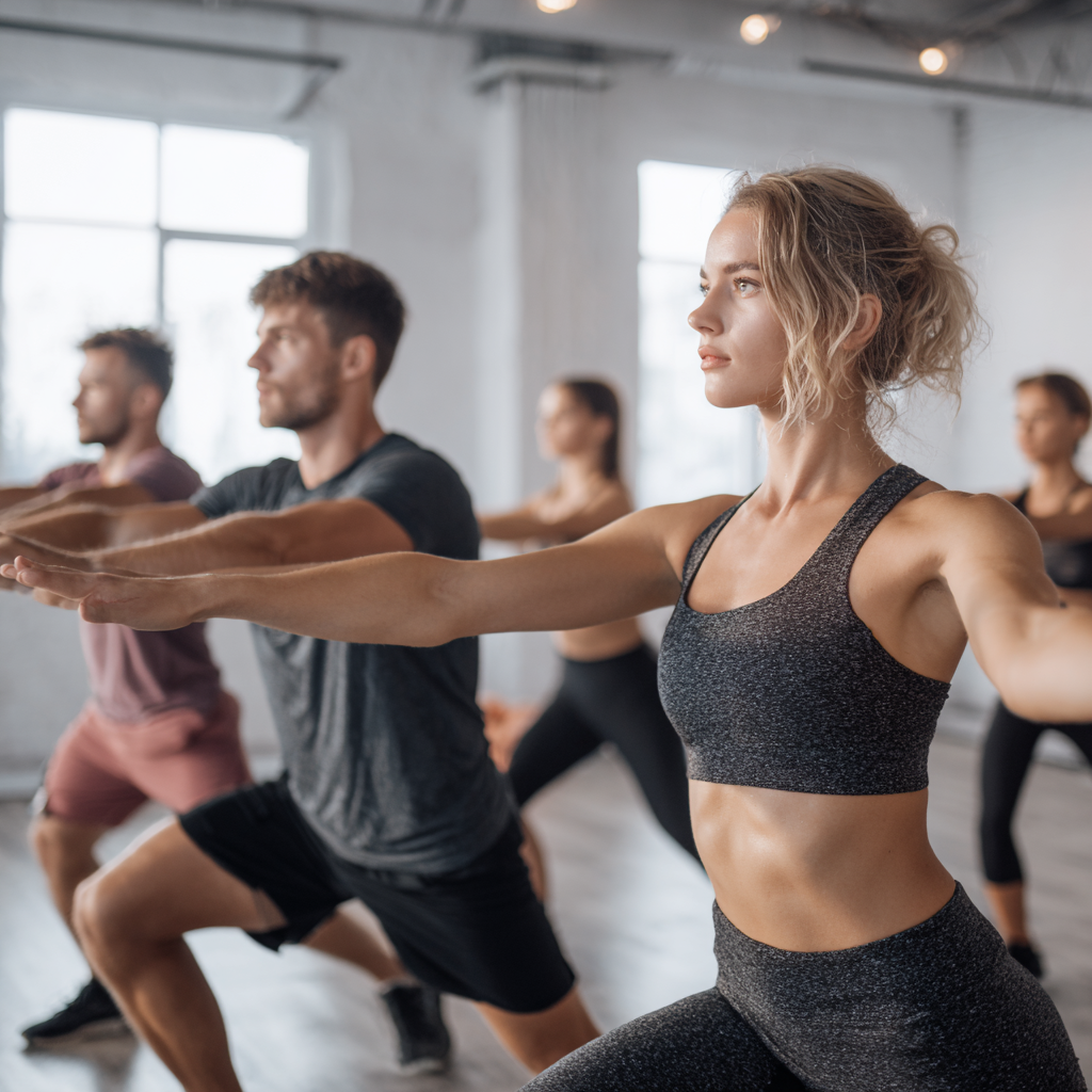 Moderný fitness priestor